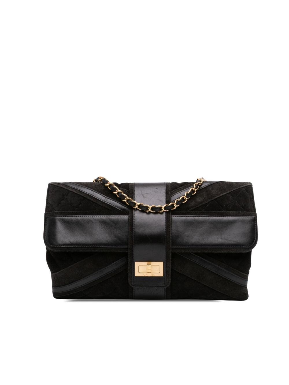 Chanel Quilted Suede Union Jack Reissue #338108C14B